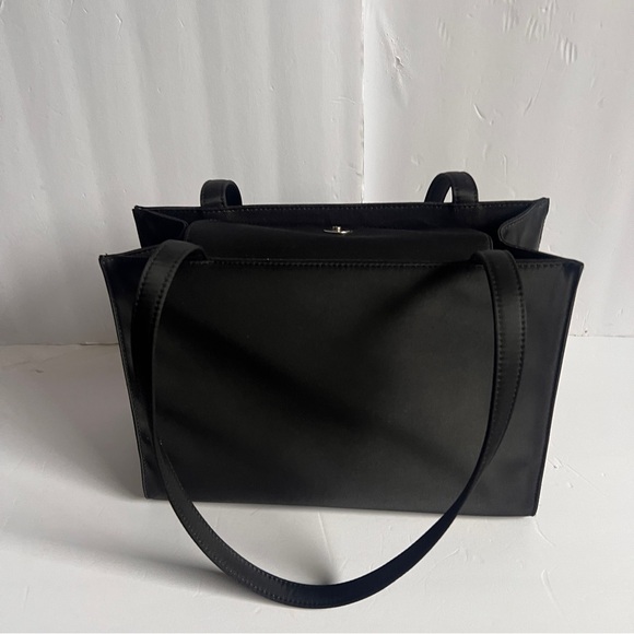 Vintage Kate Spade 90s Black Tote Purse - Picture 10 of 16